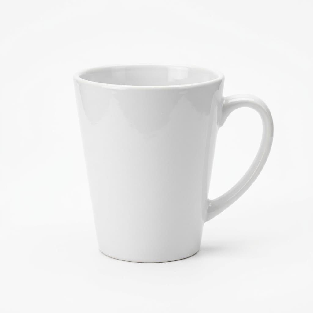 12 oz Conical Latte Mug